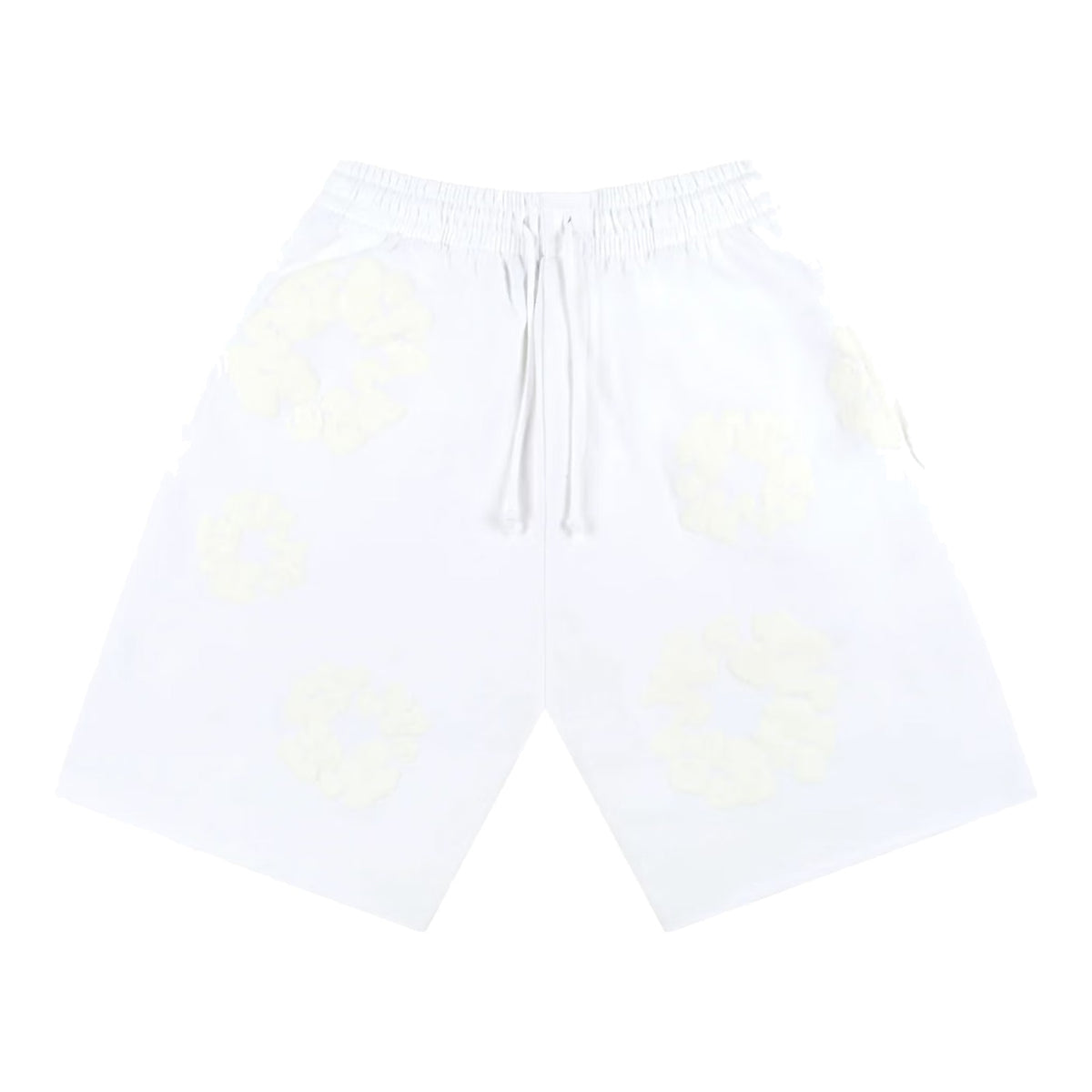 Denim Tears Mono Cotton Wreath Shorts White