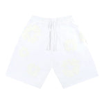 Denim Tears Mono Cotton Wreath Shorts White - Image 1