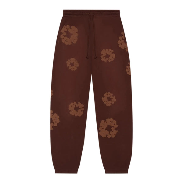 Denim Tears Mono Cotton Wreath Sweatpants Brown