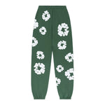 Denim Tears The Cotton Wreath Sweatpants Green - Image 2