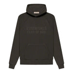 Fear of God Essentials Hoodie Off Black - Supra Sneakers - Image 1