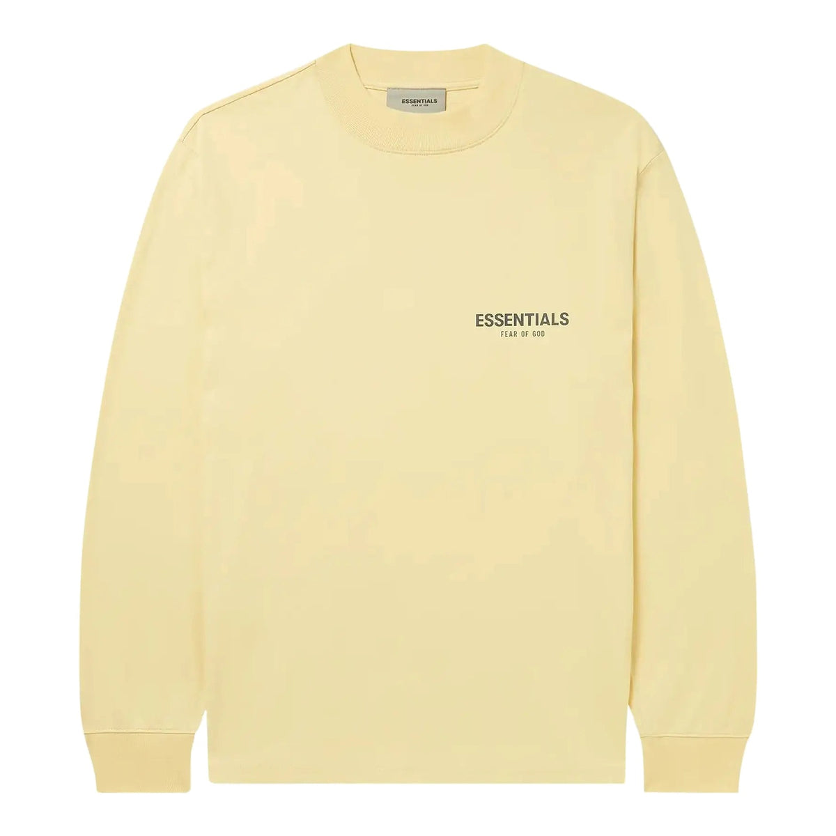 Fear of God Essentials Long Sleeve T-shirt Garden Cream