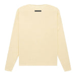 Fear of god Essentials Thermal Henley Long Sleeve Tee Cream - Supra Sneakers - Image 2