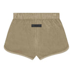 Fear of God Essentials Women's Velour Beach Short Oak - Supra Sneakers - Image 1