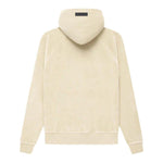 Fear of God Essentials Women's Velour Hoodie Egg Shell (W) - Supra Sneakers - Image 2