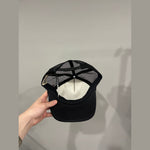Gallery Dept. Fucked Up Trucker Hat Black, Hat - Supra Sneakers - Image 5
