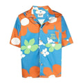 Gallery Dept. Floral Print Shirt Blue / Orange