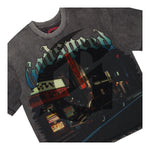 Godspeed Pit Stop: Tokyo T-Shirt Grey Wash - Image 3