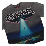 Godspeed O.B.E Abduction T-Shirt Grey Wash - Image 3