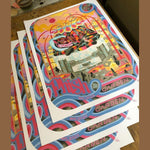 Graham Yarrington Phish MSG APS (1/150) Lithograph Print - Supra Sneakers - Image 1