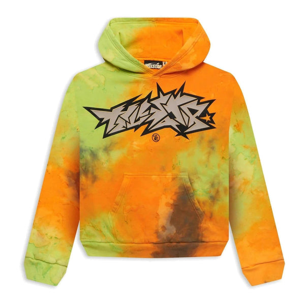 Hellstar Halloween Vomit Hoodie Orange