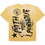 Hellstar Jesus T-Shirt Yellow - Image 2