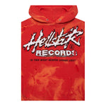 Hellstar Records Lava Wash Hoodie Red - Image 3