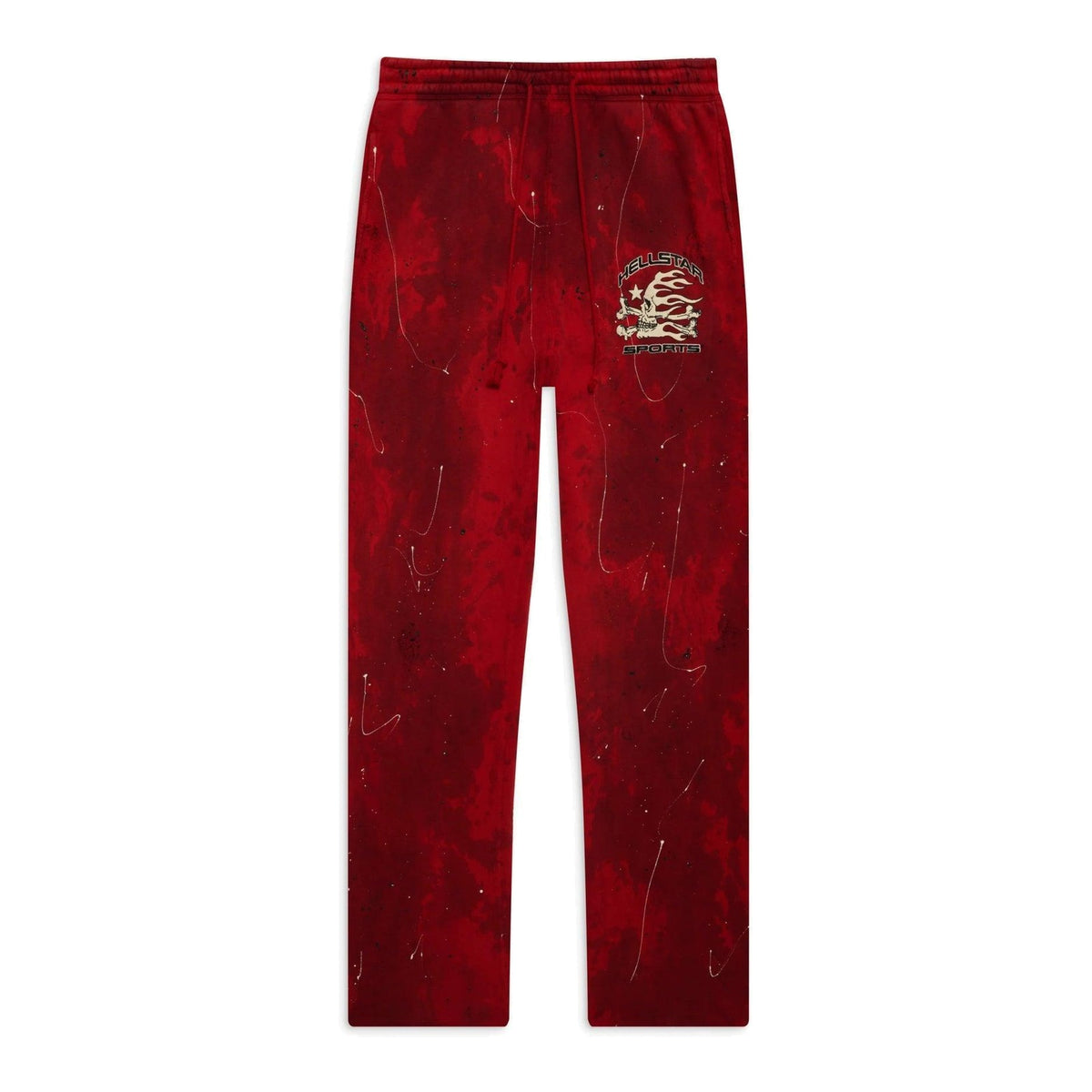 Hellstar Sports Red Tye-Dye Sweatpants - Supra Sneakers