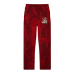 Hellstar Sports Red Tye-Dye Sweatpants - Supra Sneakers - Image 1