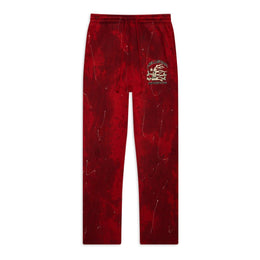 Hellstar Sports Red Tye-Dye Sweatpants