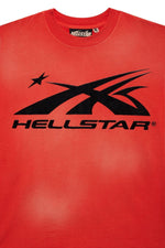 Hellstar Sports Logo T-Shirt Red - Supra Sneakers - Image 3