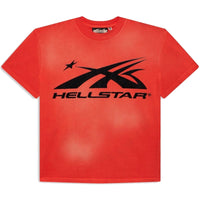 Hellstar 运动logo款红色T恤