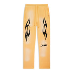 Hellstar Sports Sweatpants (Yellow) - Supra Sneakers - Image 1