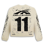Hellstar Studios Moto Cross Longsleeve T-Shirt - Supra Sneakers - Image 2