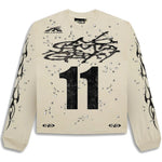 Hellstar Studios Moto Cross Longsleeve T-Shirt - Supra Sneakers - Image 1