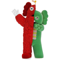 Kaws Kachamukku ビニールフィギュア Green Red