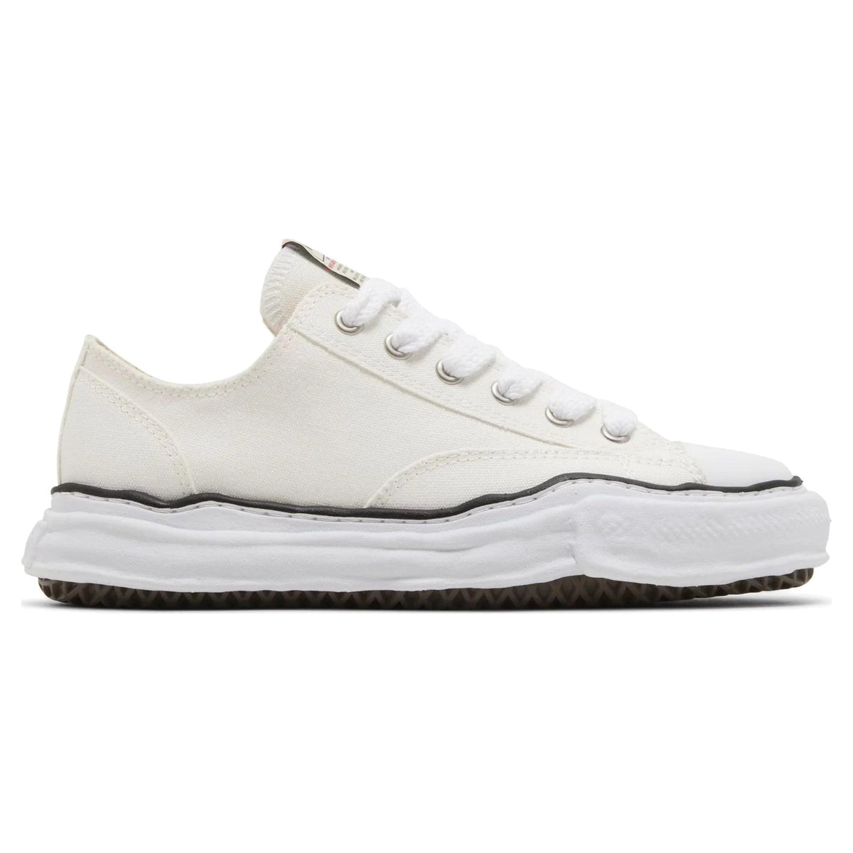 Maison Mihara Yasuhiro Peterson OG Sole Canvas Low White sneakers — style A01FW702-WHT — photo 1 of 2