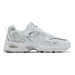 New Balance 530 White Silver Metallic Polka Dots sneakers — style U530HFW — photo 1 of 5 - Image 1
