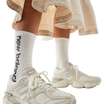 New Balance 9060 Beige Ribbon Laces sneakers — style U9060SA — photo 4 of 5 - Image 4