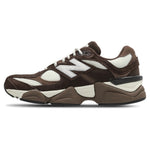 New Balance 9060 Coffee Brown White (GS) sneakers — style G90607XX — photo 3 of 5 - Image 3