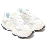 White sneakers with black soles on a white background - Image 2