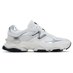 New Balance 9060 White Black Metallic Silver sneakers — style U9060JRB — photo 1 of 5 - Image 1