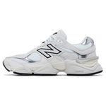 New Balance 9060 White Black Metallic Silver sneakers — style U9060JRB — photo 3 of 5 - Image 3