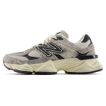 Gray and beige sneaker with New Balance logo on a white background - Image 3