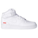 Nike Air Force 1 Mid Supreme White sneakers — style DH2920-111 — photo 1 of 6 - Image 1