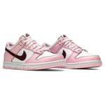 Nike Dunk Low Pink Foam Red White (GS) sneakers — style CW1590-601 — photo 2 of 6 - Image 2