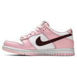 Nike Dunk Low Pink Foam Red White (GS) sneakers — style CW1590-601 — photo 3 of 6 - Image 3