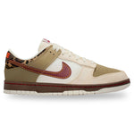 Beige and white sneaker with red accents on a white background - Image 1