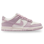 Pink and white sneaker with a visible brand logo on a white background - Image 1