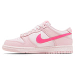 Nike Dunk Low Triple Pink (Preschool) sneakers — style DH9756-600 — photo 3 of 5 - Image 3
