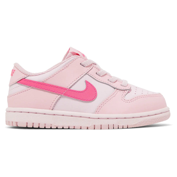 Nike Dunk Low Triple Pink (Toddler) sneakers — style DH9761-600 — photo 1 of 5