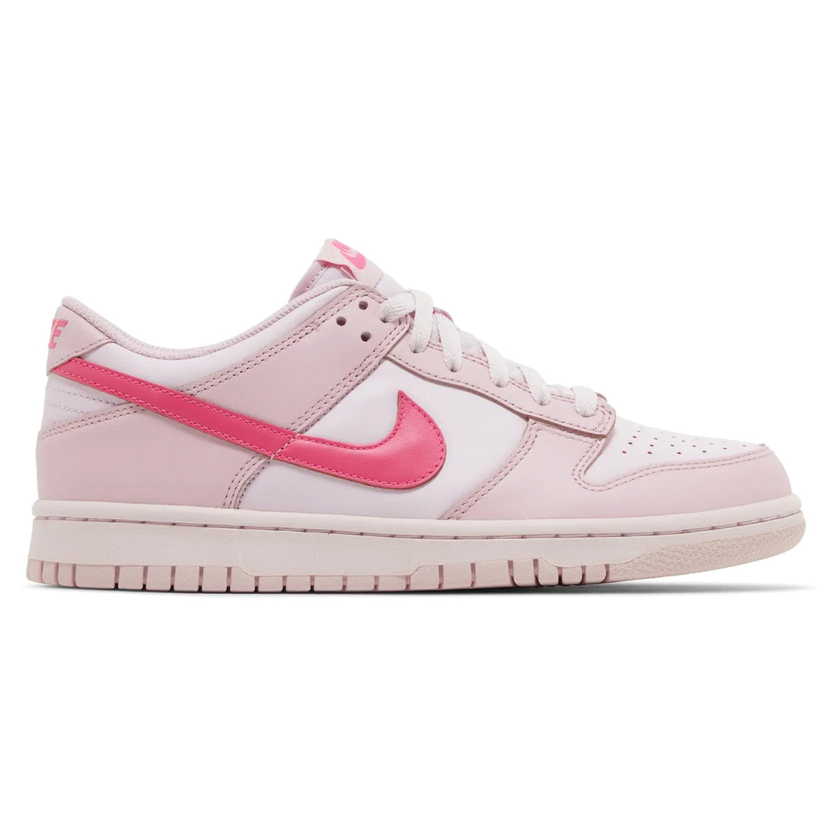 Nike Dunk Low Triple Pink (Youth) sneakers — style DH9765-600 — photo 1 of 5