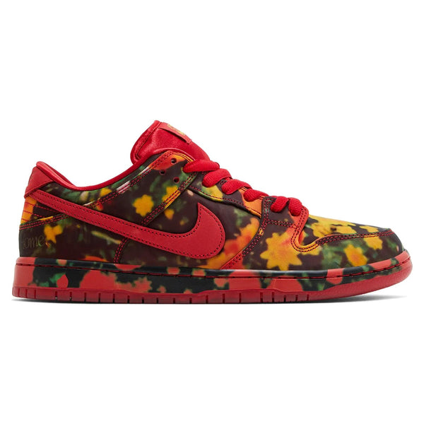 Nike SB Dunk Low The Wizard of Oz Poppy Field sneakers — style FZ1291-600 — photo 1 of 5