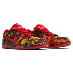 Nike SB Dunk Low The Wizard of Oz Poppy Field sneakers — style FZ1291-600 — photo 2 of 5 - Image 2