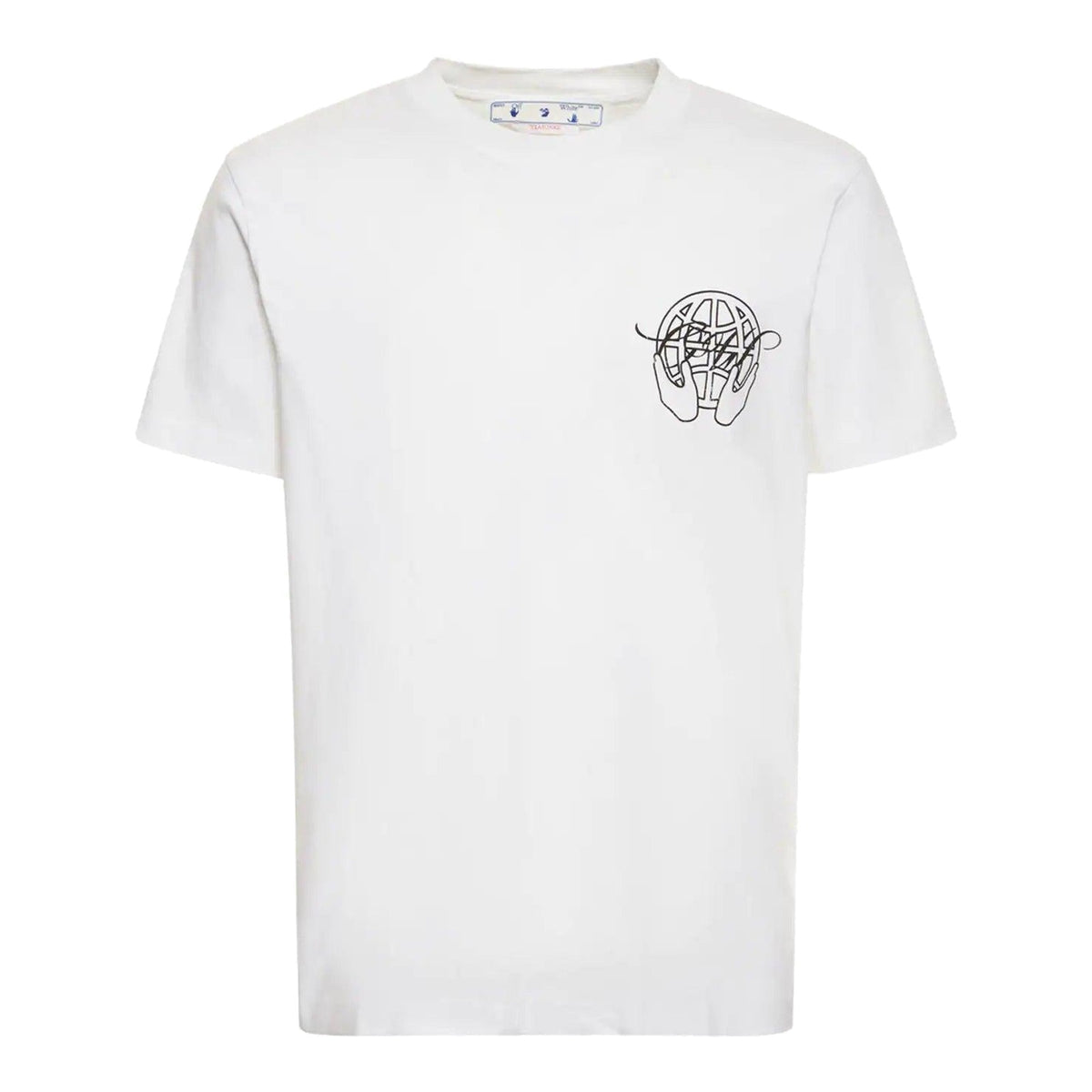 Off-White Hand Arrow Logo T-Shirt White - Supra Sneakers