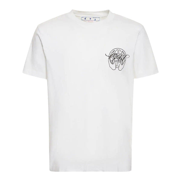 Off-White Hand Arrow Logo T-Shirt White - Supra Sneakers