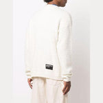 Palm Angels Rockstar knitted jumper white - Supra Sneakers - Image 2
