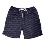 Psychworld Black Shorts Purple Logos - Supra Sneakers - Image 1