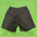 Psychworld Black Canvas Shorts Lime Green Logo, Shorts - Supra Sneakers - Image 3