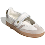 Adidas Samba Jane Ruffle Pack White Pink Gum rear three-quarter view - Image 6